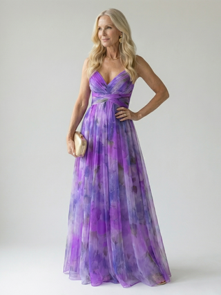 MAISON LUREA| Robe Maxi à Enveloppe Douce Isel