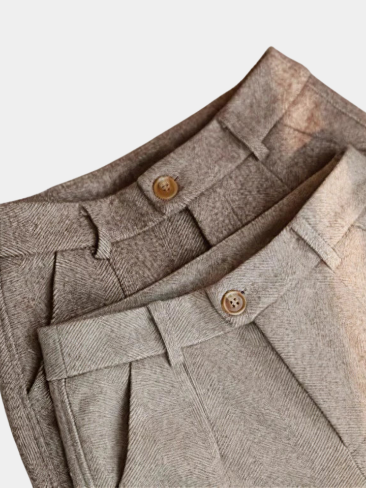 MAISON LUREA | Pantalons Élégants en Pure Laine Sur Mesure