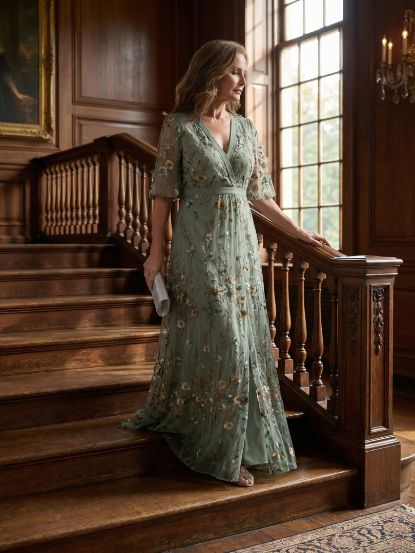 MAISON LUREA | Robe Maxi Halter Bloom Flow Selora