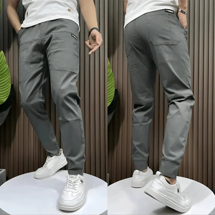 MAISON LUREA | Pantalon Cargo Élastique Premium