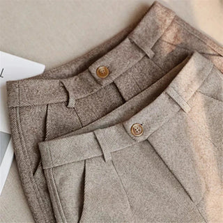MAISON LUREA | Pantalons Élégants en Pure Laine Sur Mesure