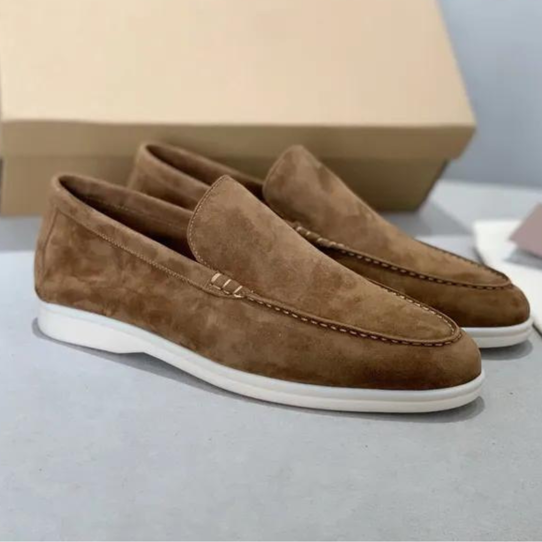 MAISON LUREA | Mocassins en suède élégant
