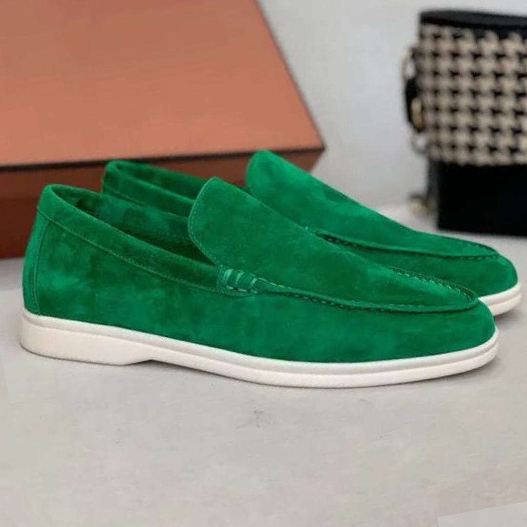 MAISON LUREA | Mocassins en suède élégant